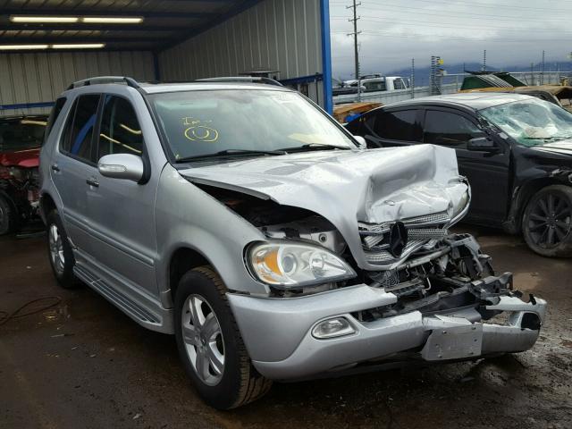 4JGAB57E15A569840 - 2005 MERCEDES-BENZ ML 350 SILVER photo 1