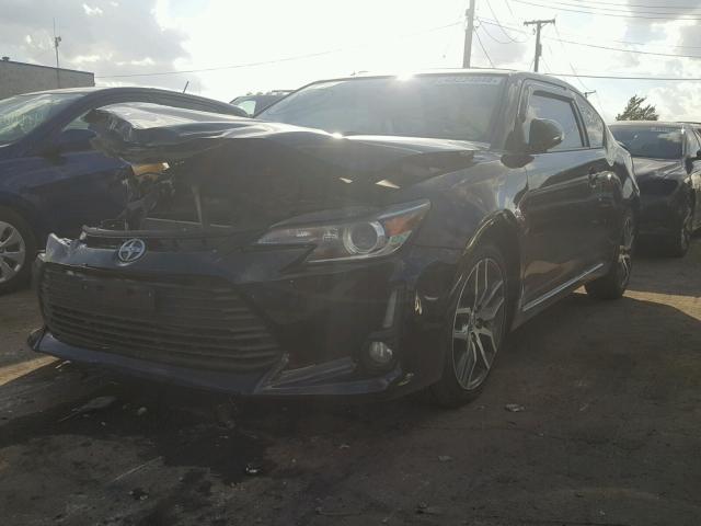 JTKJF5C7XF3091691 - 2015 TOYOTA SCION TC შავი ფოტო 2