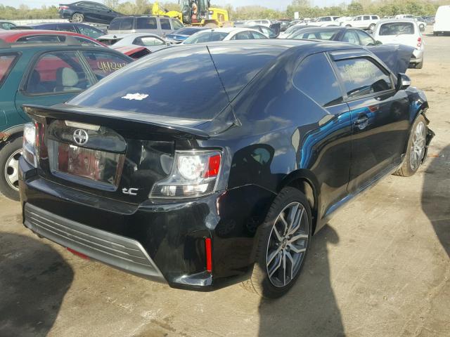JTKJF5C7XF3091691 - 2015 TOYOTA SCION TC შავი ფოტო 4