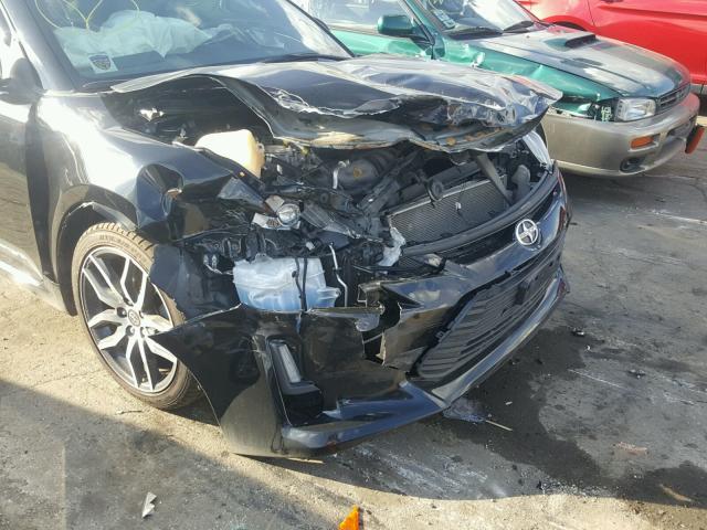 JTKJF5C7XF3091691 - 2015 TOYOTA SCION TC შავი ფოტო 9