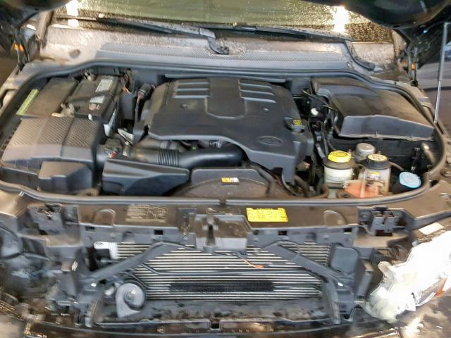 SALAD244X5A341997 - 2005 LAND ROVER LR3 SE BLACK photo 7