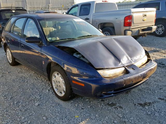 1G8ZK8274VZ272770 - 1997 SATURN SW2 BLUE photo 1