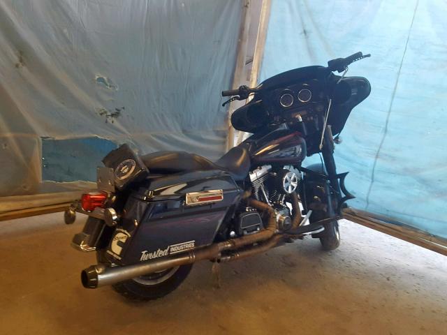 1HD1FC4187Y675242 - 2007 HARLEY-DAVIDSON FLHTCUI BLACK photo 4