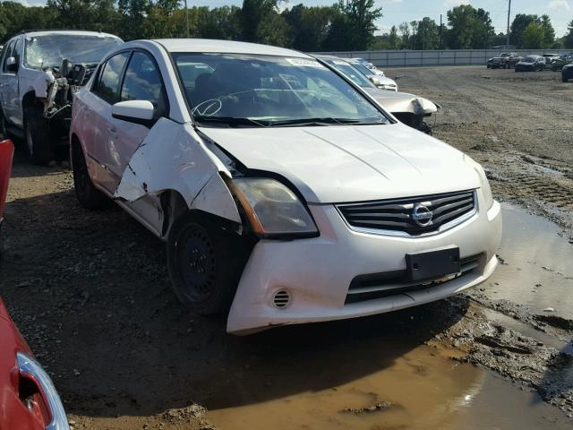 3N1AB6AP6AL604320 - 2010 NISSAN SENTRA 2.0 WHITE photo 1