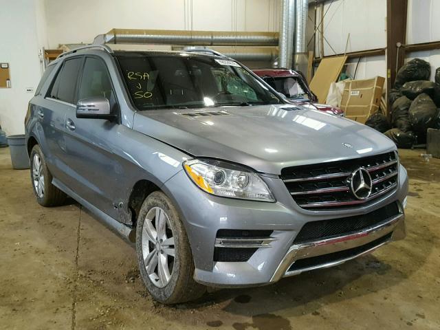 4JGDA5HB8DA179241 - 2013 MERCEDES-BENZ ML 350 4MA SILVER photo 1