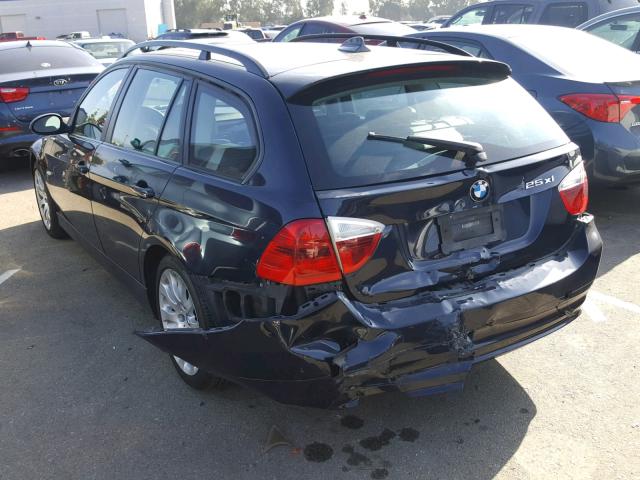 WBAVT13566KW23174 - 2006 BMW 325 XIT BLACK photo 3