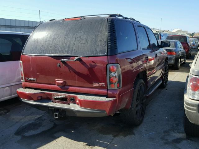 1GKEK63U94J215429 - 2004 GMC YUKON DENA RED photo 4