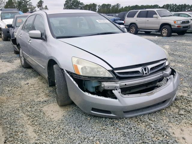 1HGCM66477A055923 - 2007 HONDA ACCORD SE SILVER photo 1