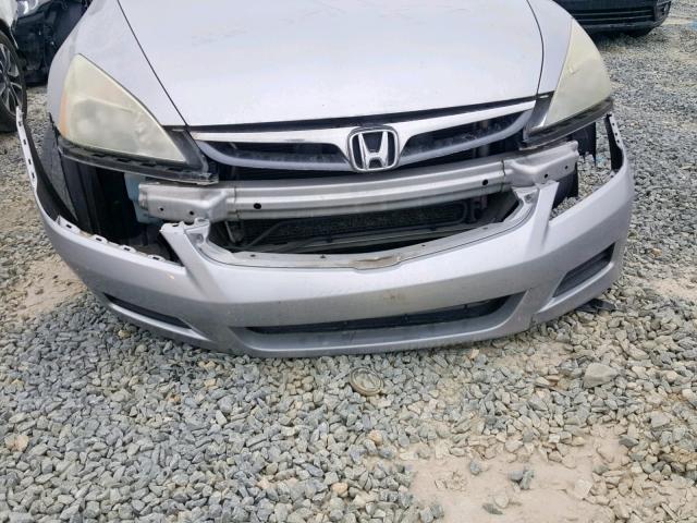 1HGCM66477A055923 - 2007 HONDA ACCORD SE SILVER photo 10