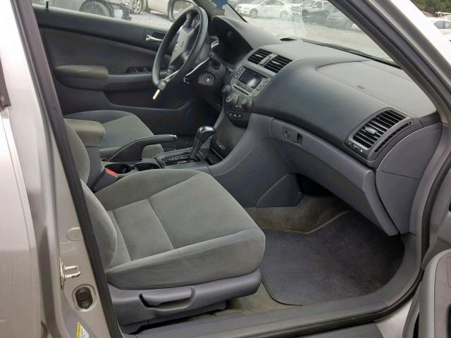 1HGCM66477A055923 - 2007 HONDA ACCORD SE SILVER photo 5