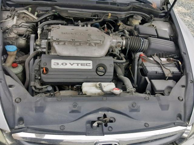 1HGCM66477A055923 - 2007 HONDA ACCORD SE SILVER photo 7