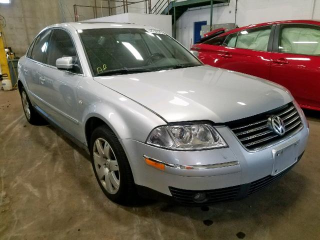 WVWTH63B63P207056 - 2003 VOLKSWAGEN PASSAT GLX 银色 照片 1