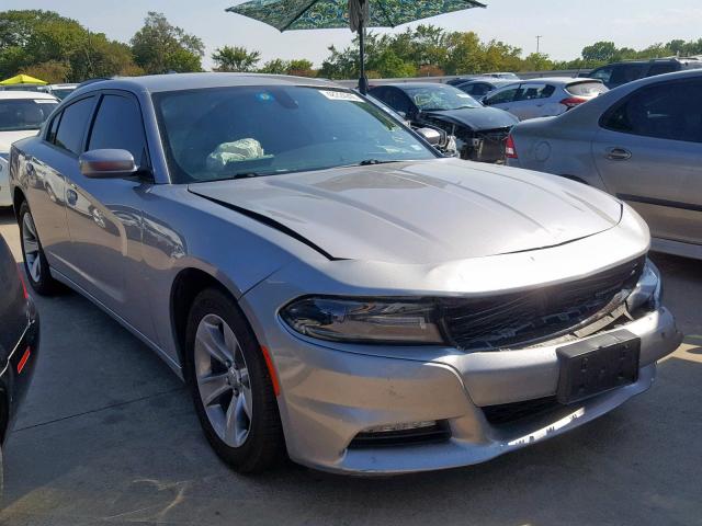 2C3CDXHG9GH297792 - 2016 DODGE CHARGER SX SILVER photo 1