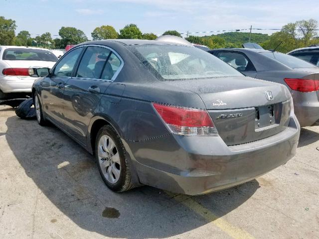 1HGCP26758A125284 - 2008 HONDA ACCORD EX GRAY photo 3