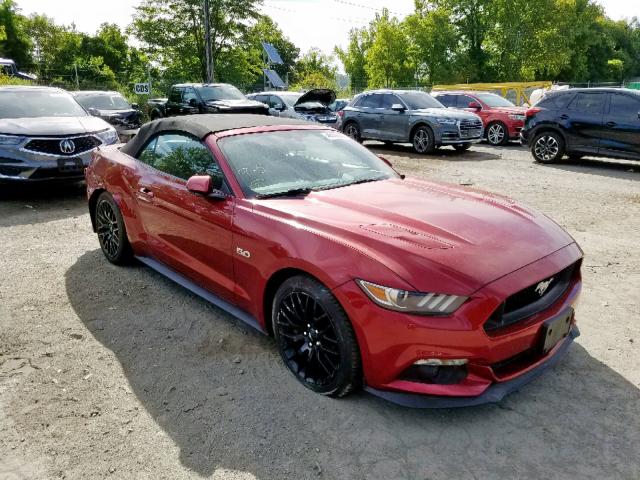 1FATP8FF0G5204688 - 2016 FORD MUSTANG GT RED photo 1