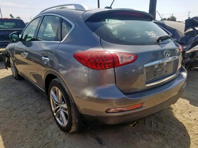 JN1AJ0HP1BM802283 - 2011 INFINITI EX35 BASE GRAY photo 3