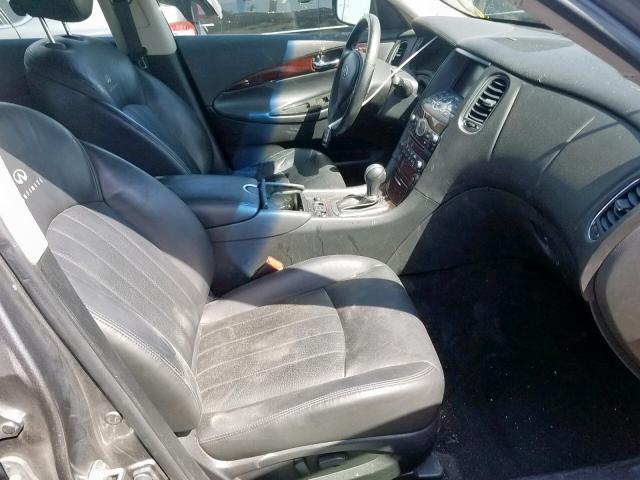 JN1AJ0HP1BM802283 - 2011 INFINITI EX35 BASE GRAY photo 5