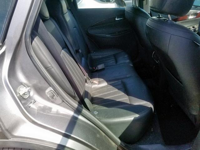 JN1AJ0HP1BM802283 - 2011 INFINITI EX35 BASE GRAY photo 6