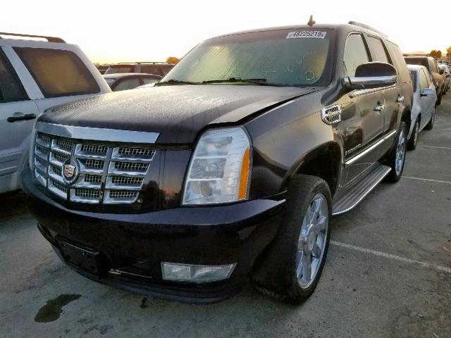 1GYFC43559R214520 - 2009 CADILLAC ESCALADE H BLACK photo 2