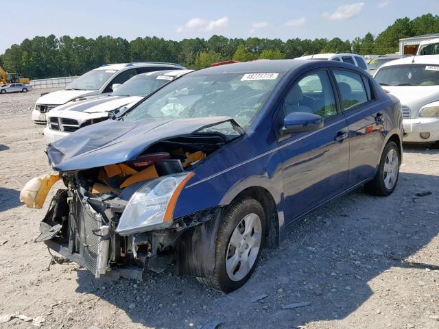 3N1AB61E08L743447 - 2008 NISSAN SENTRA 2.0 BLUE photo 2