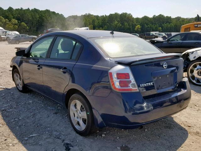 3N1AB61E08L743447 - 2008 NISSAN SENTRA 2.0 BLUE photo 3