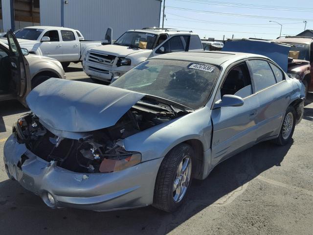 1G2HY54K834137564 - 2003 PONTIAC BONNEVILLE BLUE photo 2