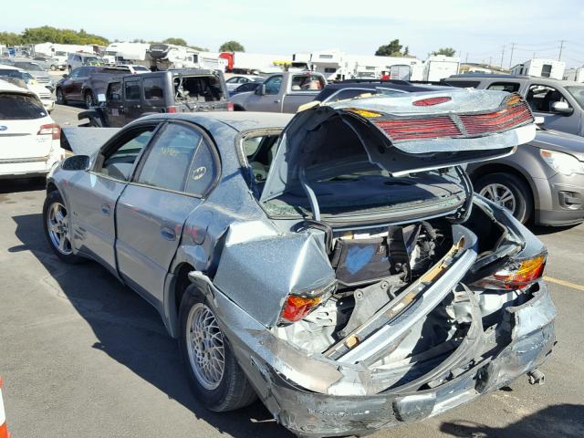 1G2HY54K834137564 - 2003 PONTIAC BONNEVILLE BLUE photo 3