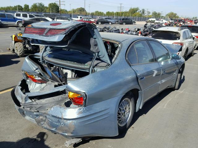 1G2HY54K834137564 - 2003 PONTIAC BONNEVILLE BLUE photo 4