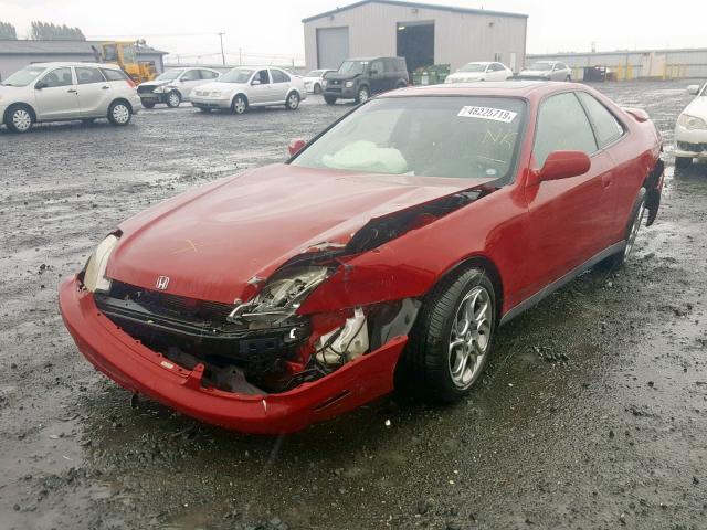 JHMBB624XWC011230 - 1998 HONDA PRELUDE RED photo 2