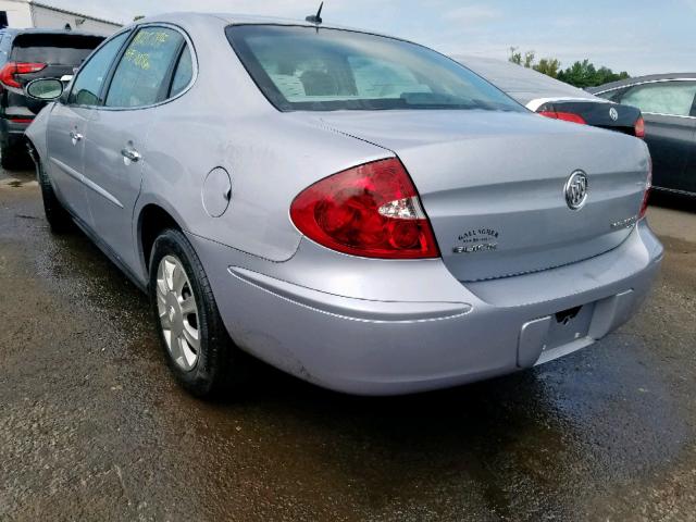 2G4WC582261235805 - 2006 BUICK LACROSSE C GRAY photo 3