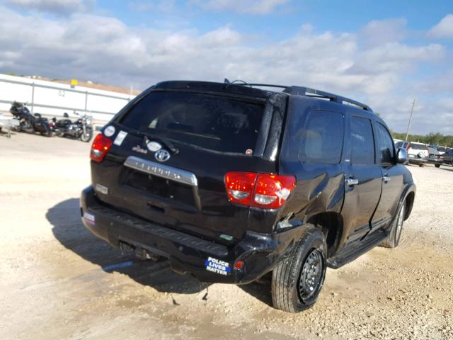 5TDDW5G19BS055431 - 2011 TOYOTA SEQUOIA PL BLACK photo 4