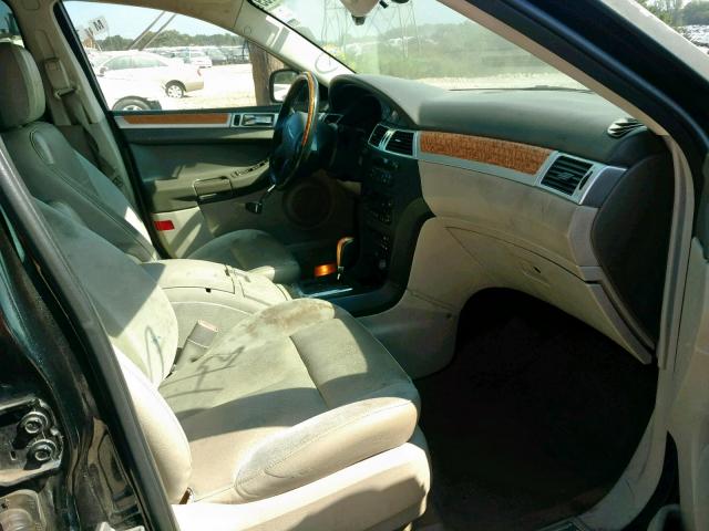 2A8GM78X08R144994 - 2008 CHRYSLER PACIFICA L BLACK photo 5