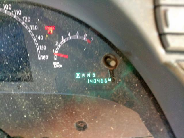 2A8GM78X08R144994 - 2008 CHRYSLER PACIFICA L BLACK photo 8