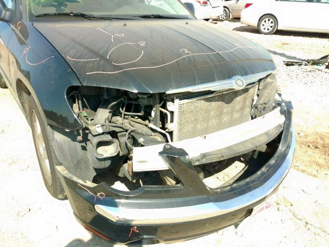 2A8GM78X08R144994 - 2008 CHRYSLER PACIFICA L BLACK photo 9