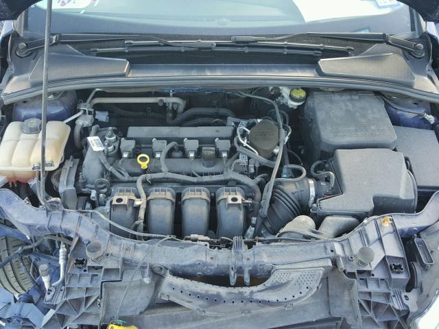 1FADP3N28GL302966 - 2016 FORD FOCUS TITA BLUE photo 7