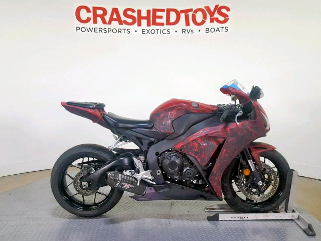 JH2SC5908CK400145 - 2012 HONDA CBR1000 RR RED photo 1