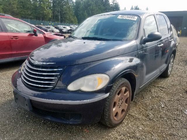 3A4FY58B56T368671 - 2006 CHRYSLER PT CRUISER BLACK photo 2