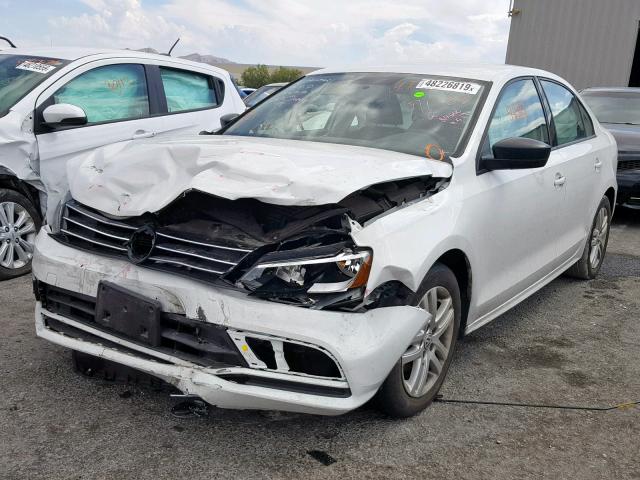 3VW2K7AJ9FM224017 - 2015 VOLKSWAGEN JETTA BASE 白色 照片 2