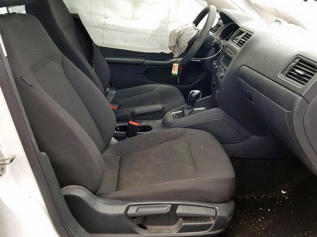 3VW2K7AJ9FM224017 - 2015 VOLKSWAGEN JETTA BASE 白色 照片 5