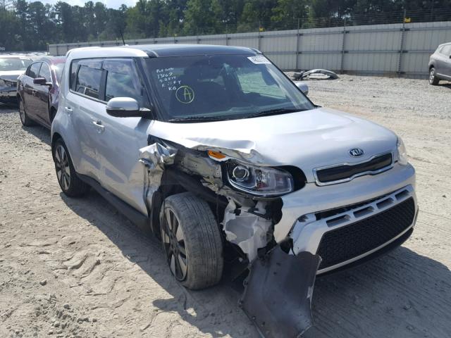 KNDJX3A52E7731619 - 2014 KIA SOUL ! SILVER photo 1