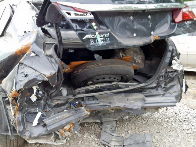 1HGCR3F87HA039175 - 2017 HONDA ACCORD EXL BLACK photo 9