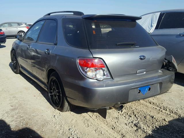 JF1GG74667G815005 - 2007 SUBARU IMPREZA WR GRAY photo 3