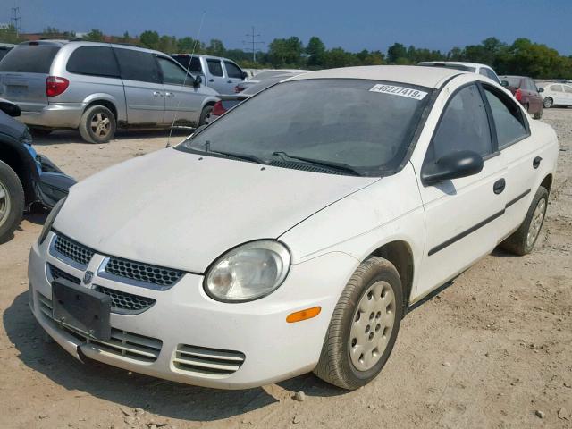 1B3ES26C23D156343 - 2003 DODGE NEON SE WHITE photo 2