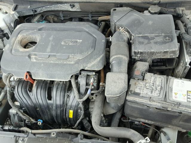 5NPE34AF8HH569975 - 2017 HYUNDAI SONATA SPO SILVER photo 7