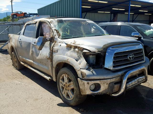 5TBDV58198S518610 - 2008 TOYOTA TUNDRA CRE SILVER photo 1