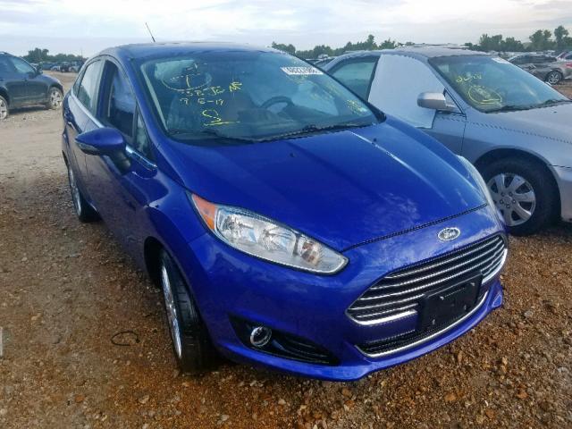 3FADP4CJ9EM132886 - 2014 FORD FIESTA TIT BLUE photo 1