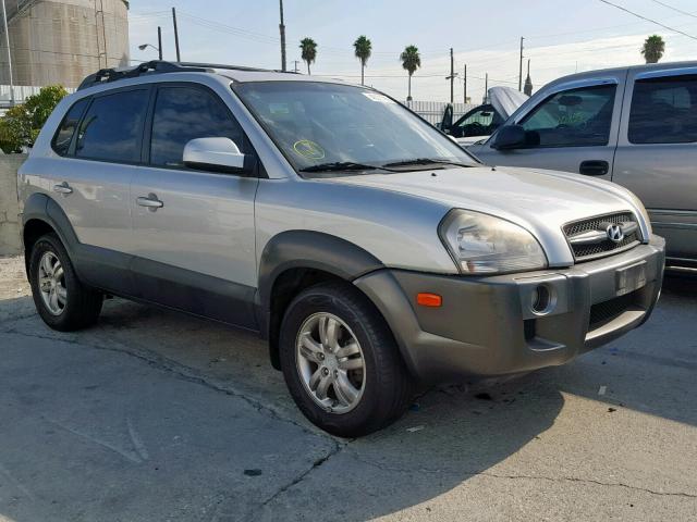 KM8JN12D57U590254 - 2007 HYUNDAI TUCSON SE SILVER photo 1