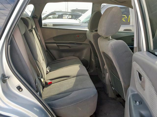 KM8JN12D57U590254 - 2007 HYUNDAI TUCSON SE SILVER photo 6