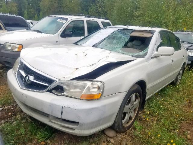 19UUA56793A005259 - 2003 ACURA 3.2TL WHITE photo 2