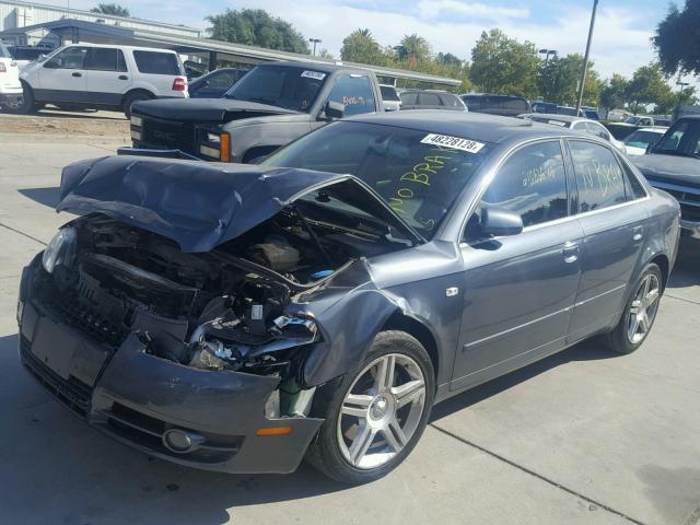 WAUDF78E36A233881 - 2006 AUDI A4 2.0T QU GRAY photo 2